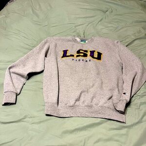 Vintage Champion Eco Boost LSU Tigers of the SEC sweatshirt size Medium